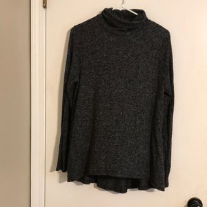 Merona dark gray turtleneck sweater